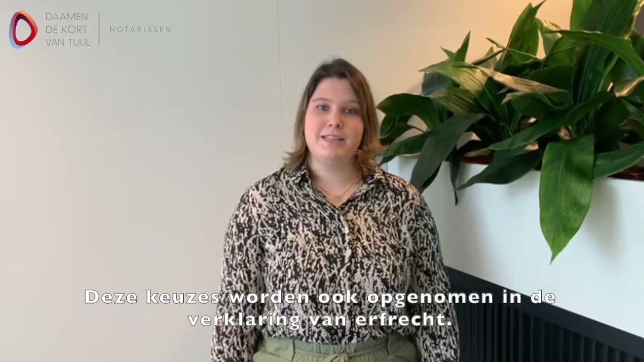 Verklaring van erfrecht