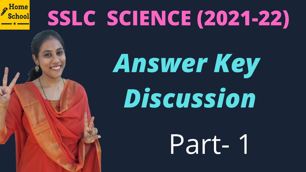SSLC Science Answer Key Discussion | Live| Class 10