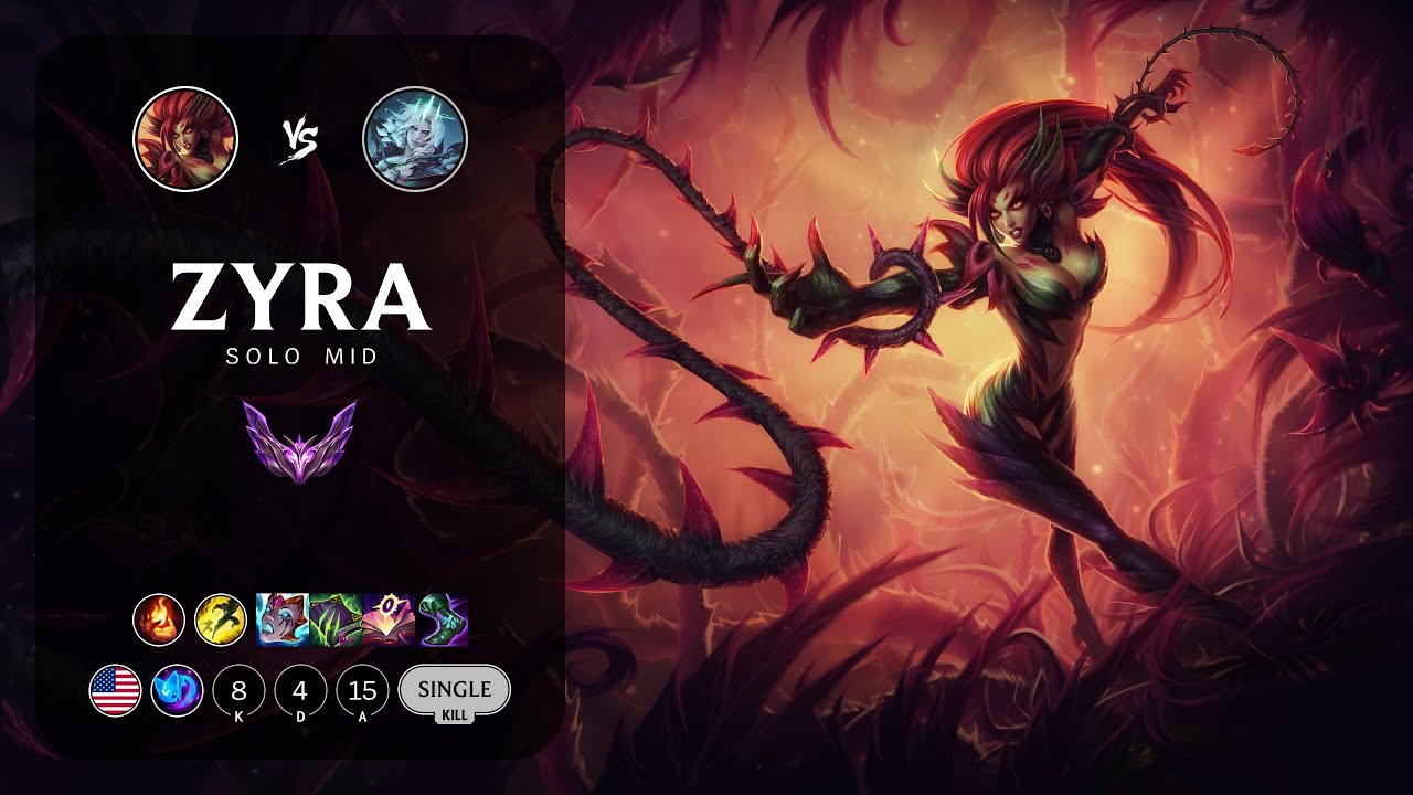Zyra Mid vs Viego - NA Master Patch 12.21