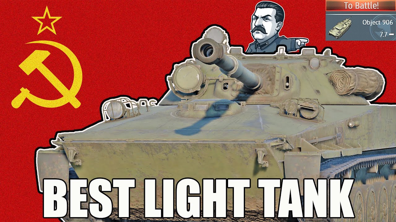 Object 906 [Stock Grind] The Best Light Tank 8.0 BR ?