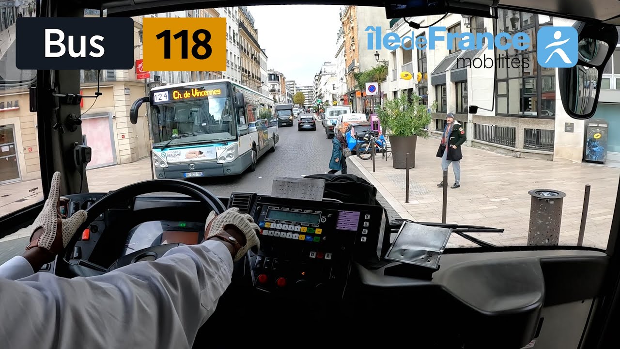 Bus 118 RATP | Château de Vincennes / Rosny sous Bois - Van Derheyden