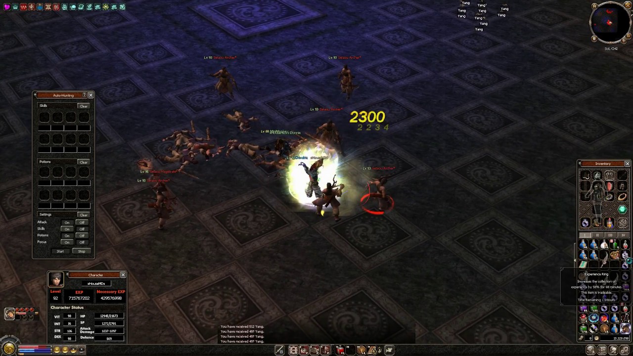 #13 ninja leveling Grotto 2 on a way to lv.94 Metin2 UK