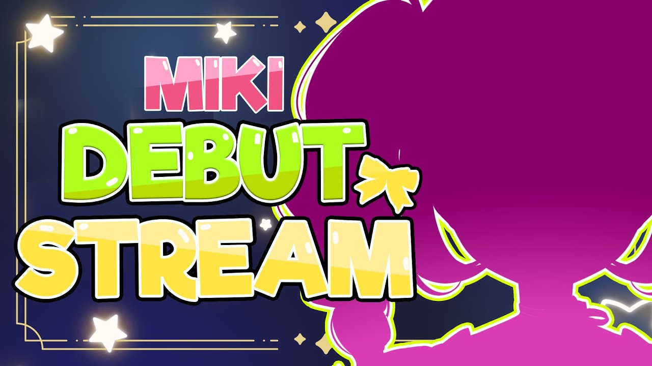 【VTUBER DEBUT】the Miki returns!? ✨