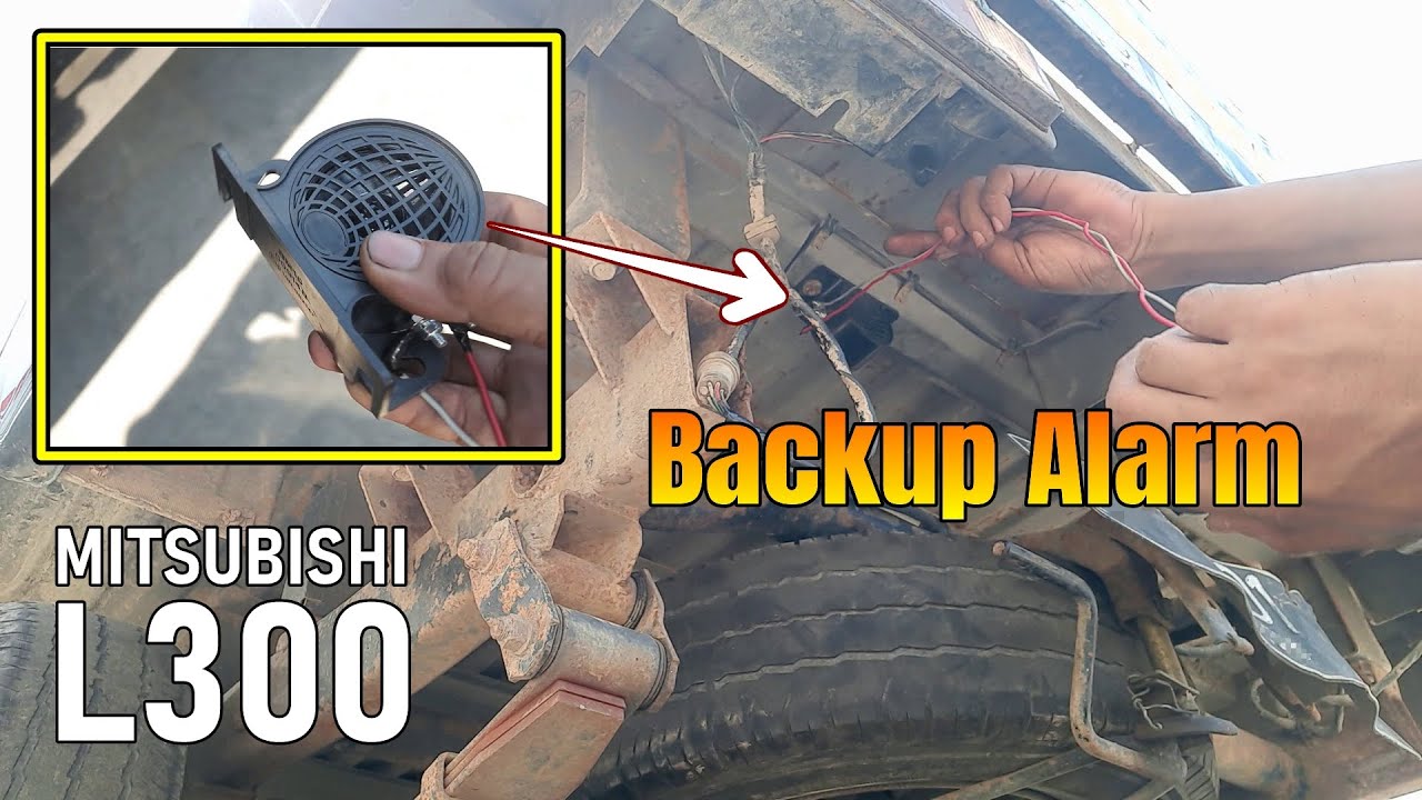 Sangat mudah, Pasang alarm mundur pada L300