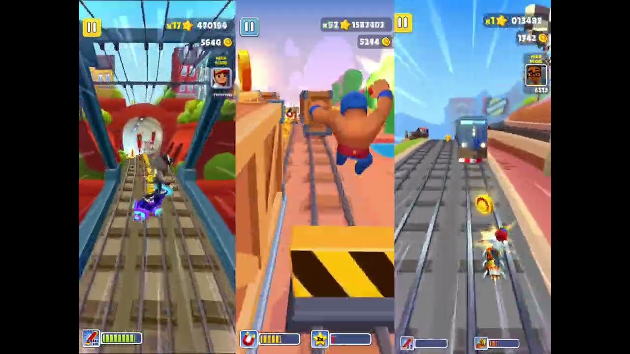 Subway Surfers: 2022 Monaco 🆚 2025 Brawl Stars 🆚 2024 Classic 