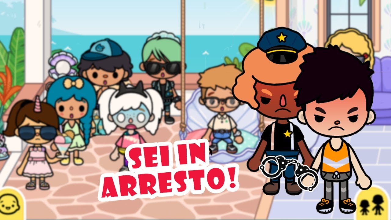 Una giornata in spiaggia FINITA MALE ! 😨 [ Toca life world storie ]