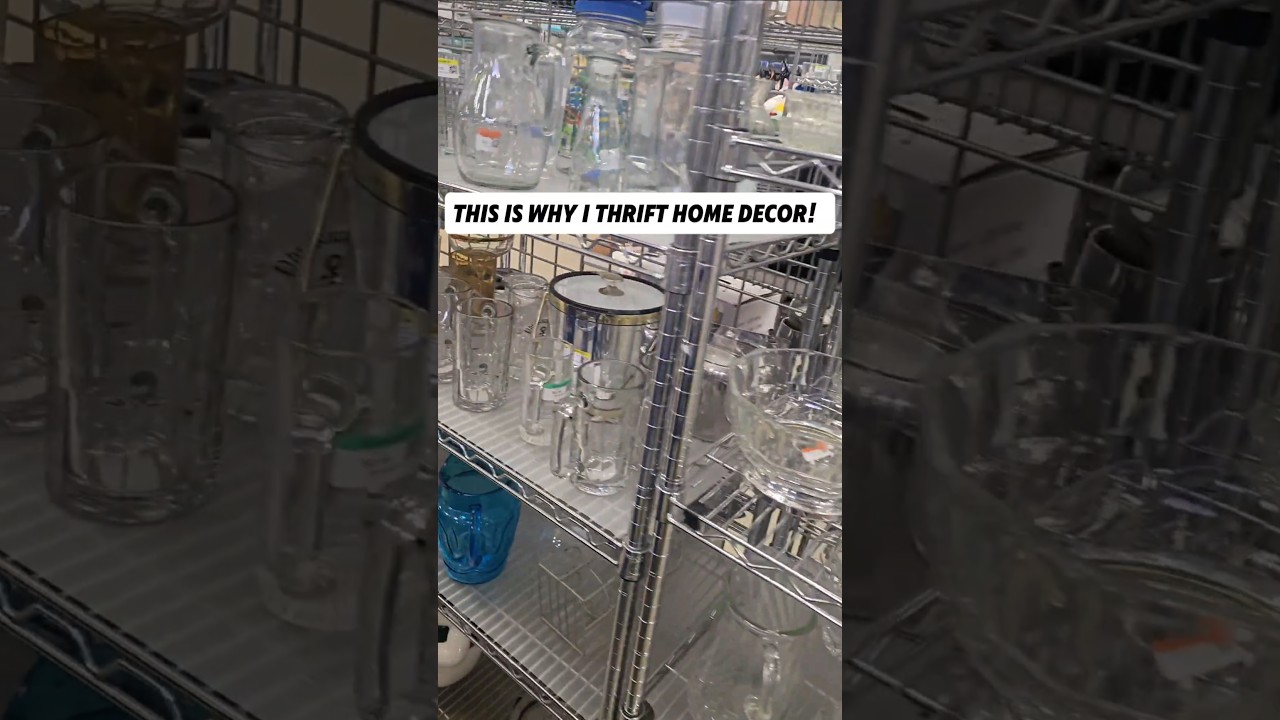Thrift JACKPOT 🤩🛒💨 #thrifting #decor #homedecor #collectibles #vintage #decorideas #thriftshopping