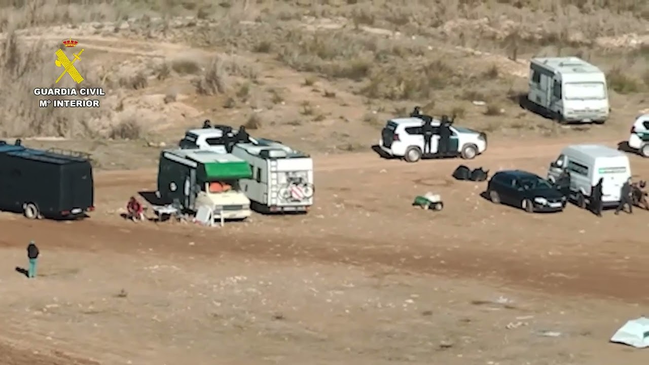 El vídeo de la Guardia Civil sobre la rave de Albacete