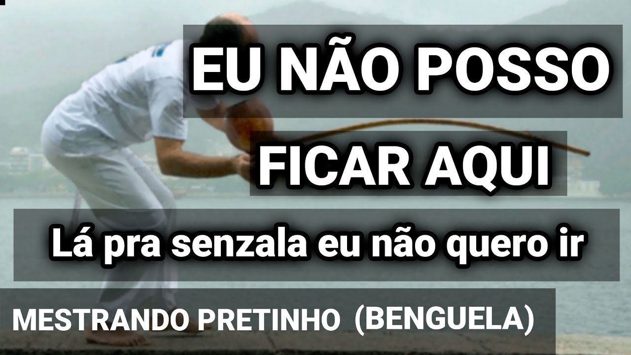 EU NÃO POSSO ficar aqui - MÚSICA mais LINDA - Mestrando Pretinho - Benguela