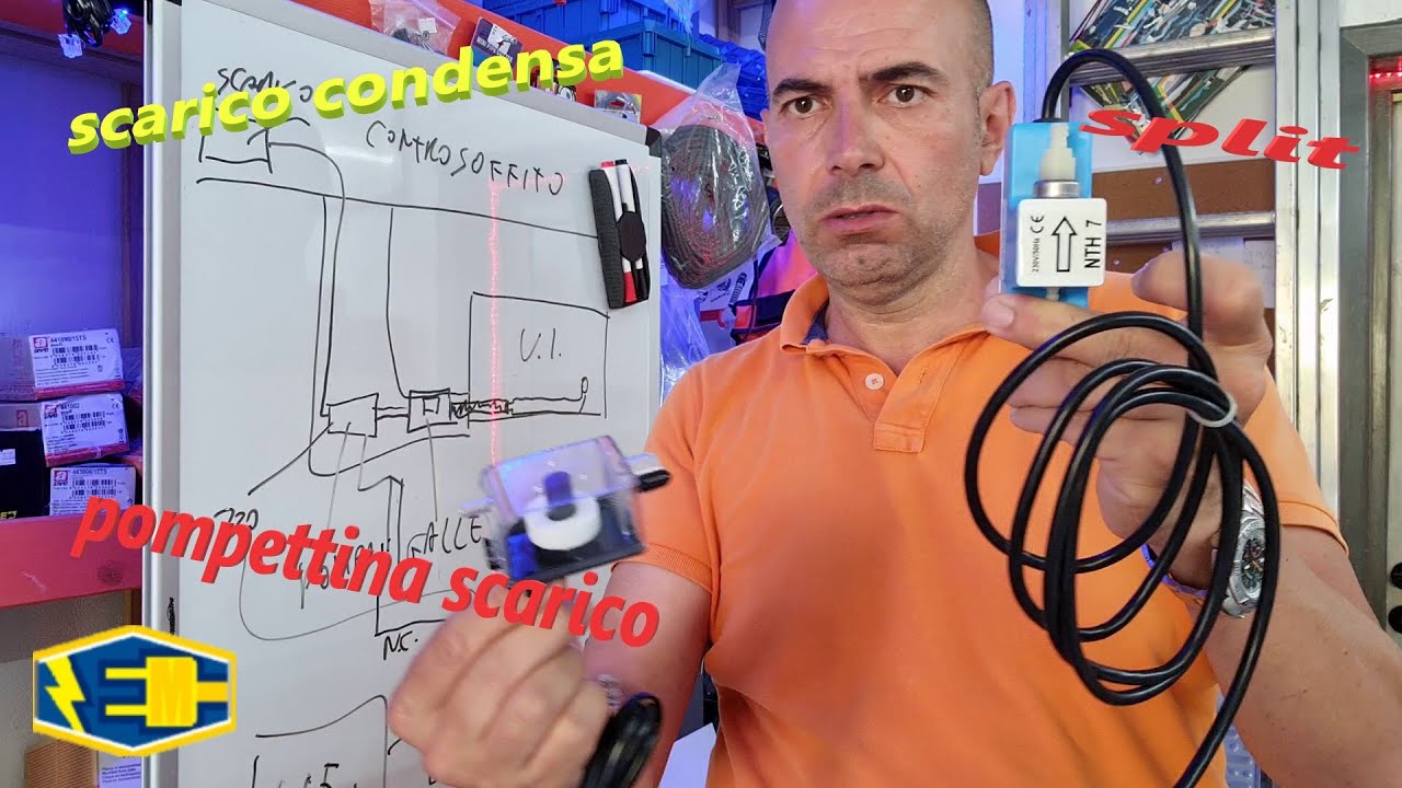 pompa scarico condensa