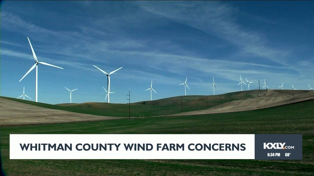 Whitman County wind farm concerns
