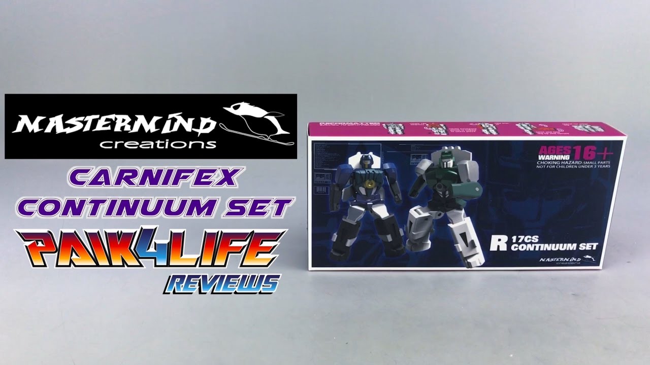 Transformers Mastermind Creations R-17CS Carnifex Continuum Set // P4L Reviews