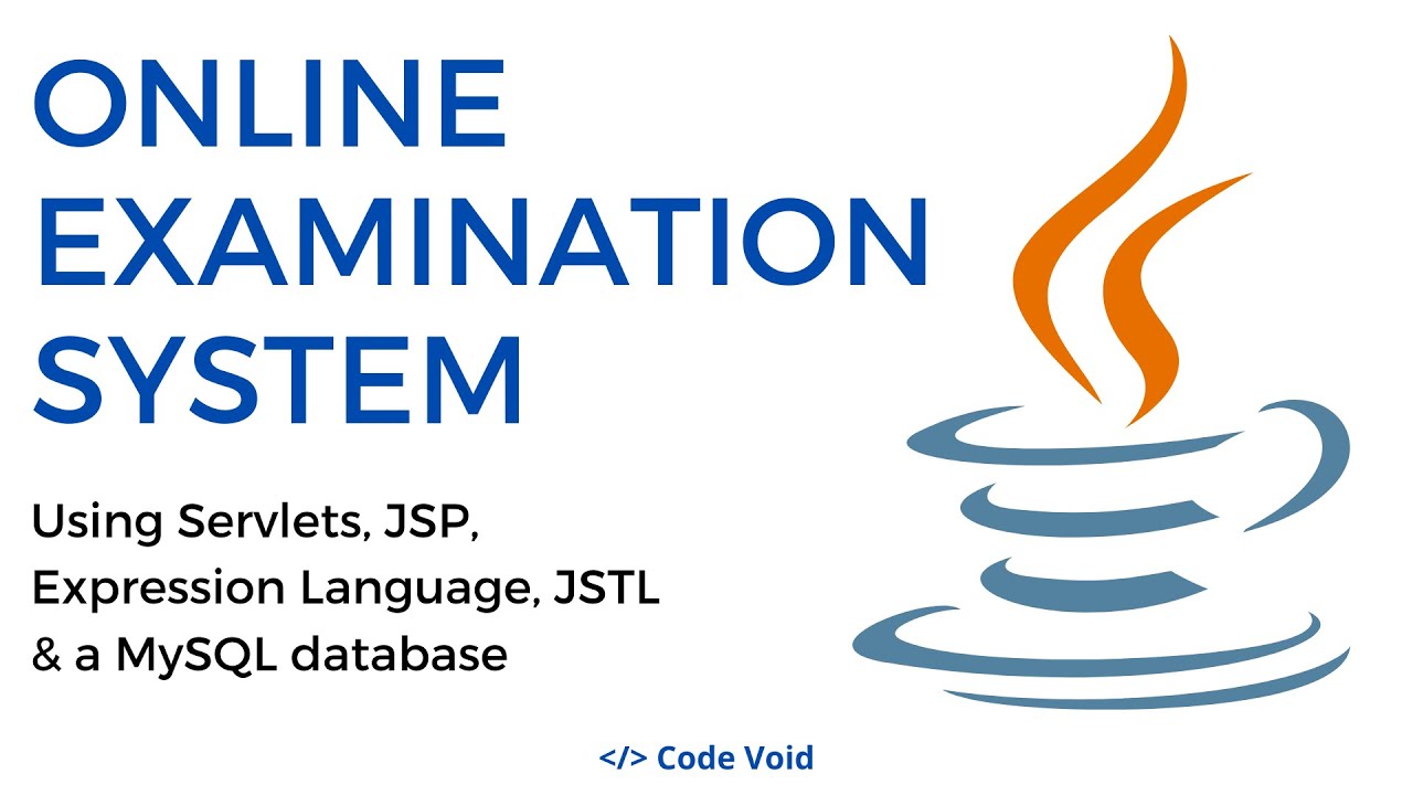 Online Examination System Project using Java: Part 1 - Project Demo