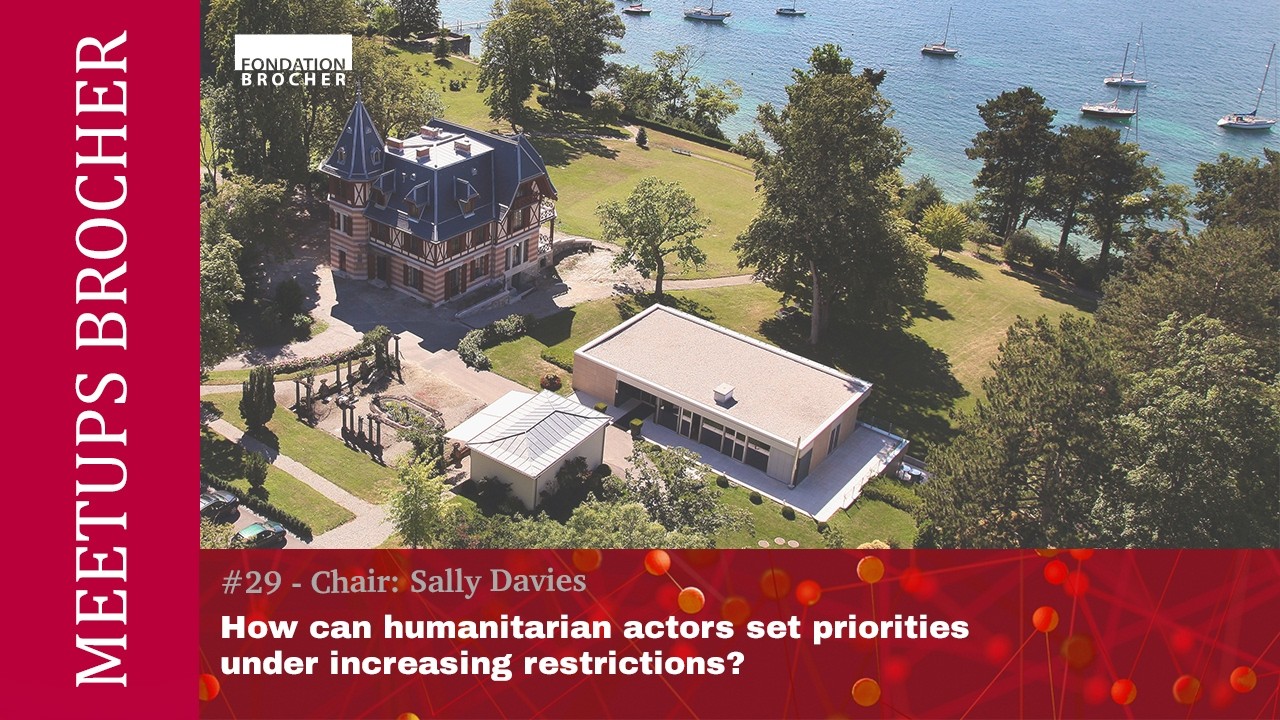 Meetup #29: How can humanitarian actors set priorities under increasing restrictions?