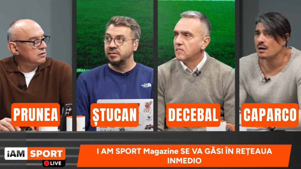 iAMsport LIVE - 3 Martie | RAPID A BĂTUT LA SLOBOZIA. Ștucan x Decebal x Prunea x Caparco