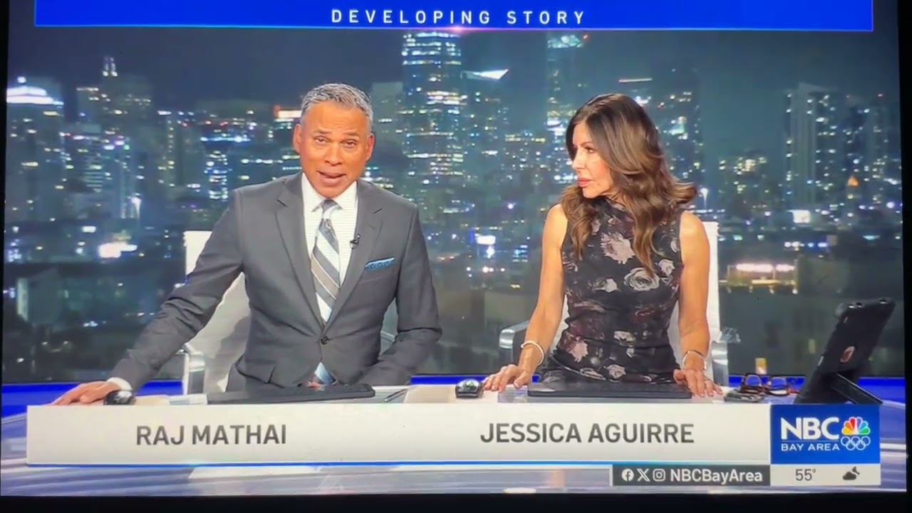 KNTV NBC Bay Area News at 11pm teaser and open January 27, 2026