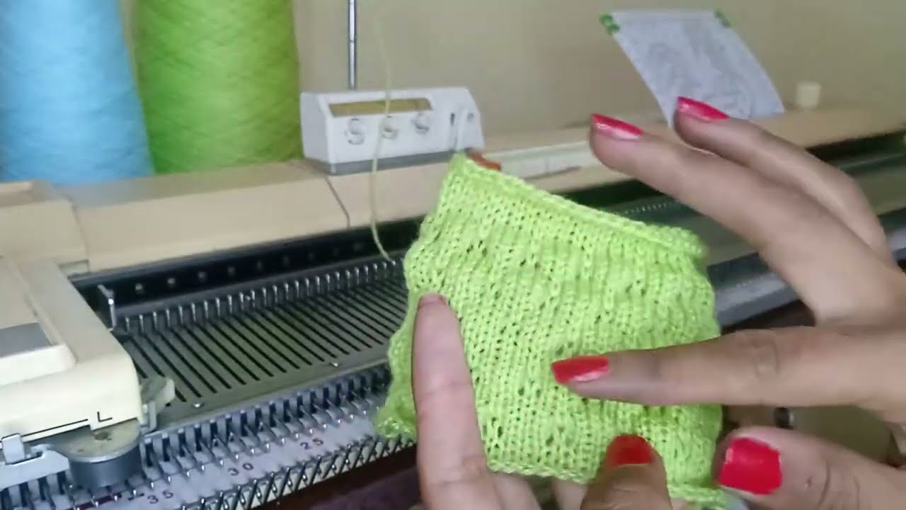 CURSO DE TEJIDO A MAQUINA: N° 45 PUNTO NUEZ