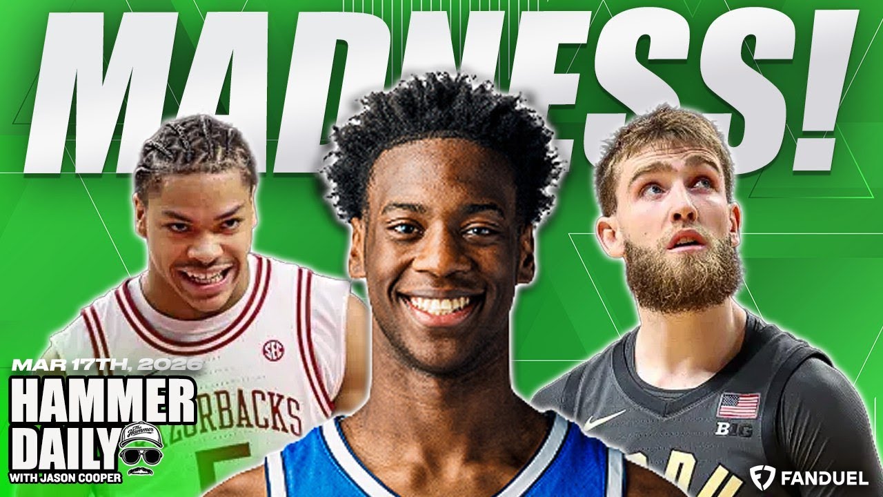 NCAA Tournament Schedule Preview, NHL Bets, WBC Finals | Hammer Daily | Presented By FanDuel