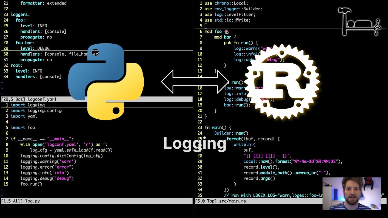 1A. Logging - From Python to Rust