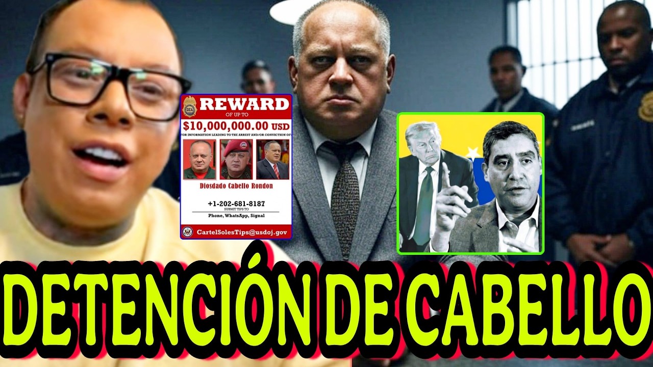 🚨GUSTAVO VIDENTE REVELA DETENCIÓN URGENTE DE DIOSDADO CABELLO Y SU SUCESOR CONFIRMADO
