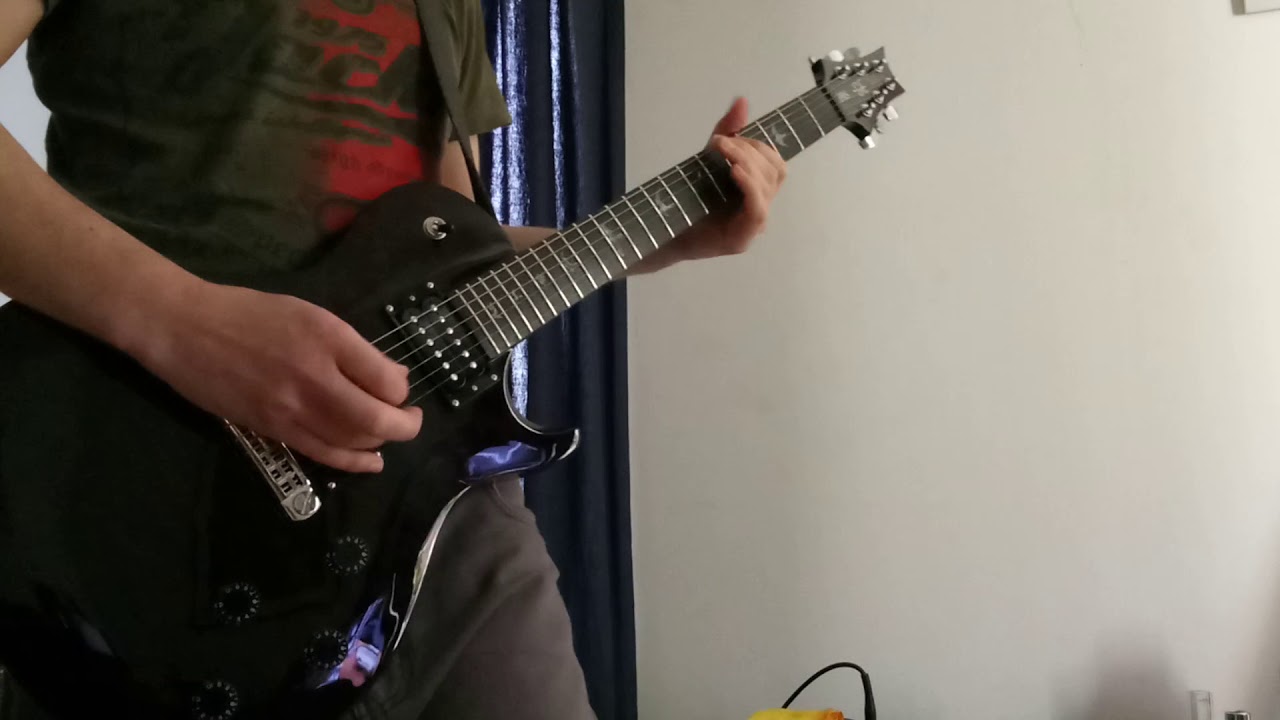 PRS SE Fredrik Akesson signature guitar, Rock improv, Bogner la grange