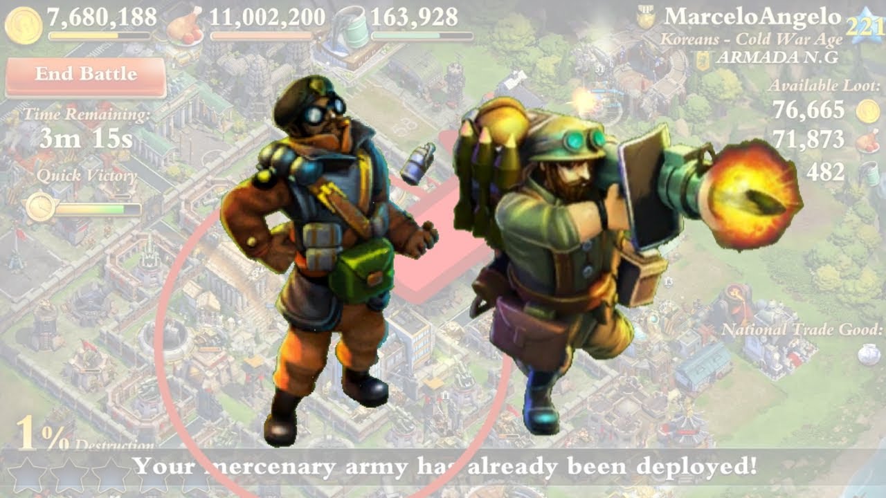 BASICS: Commandos & Bazookas Attack Tutorial (Commies & Zooks) | DomiNations