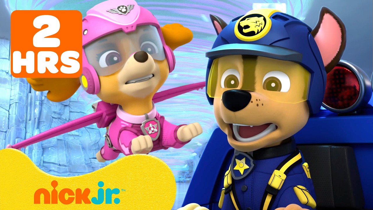PAW Patrol BEST Winter Adventures & Rescues ❄️ #2 | 120 Minute Compilation | Nick Jr.