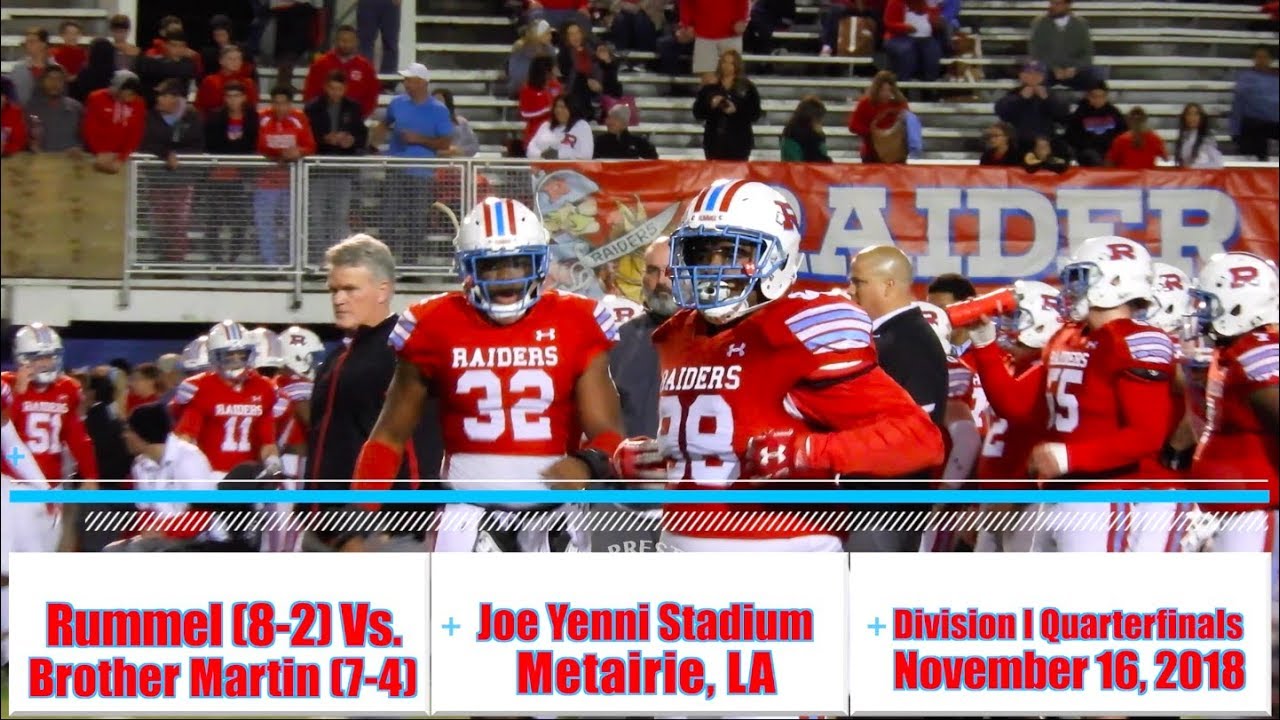Rummel vs. Brother Martin (Div. I Quarterfinals) - Game Decided in Final Minute after 8 Lead Changes