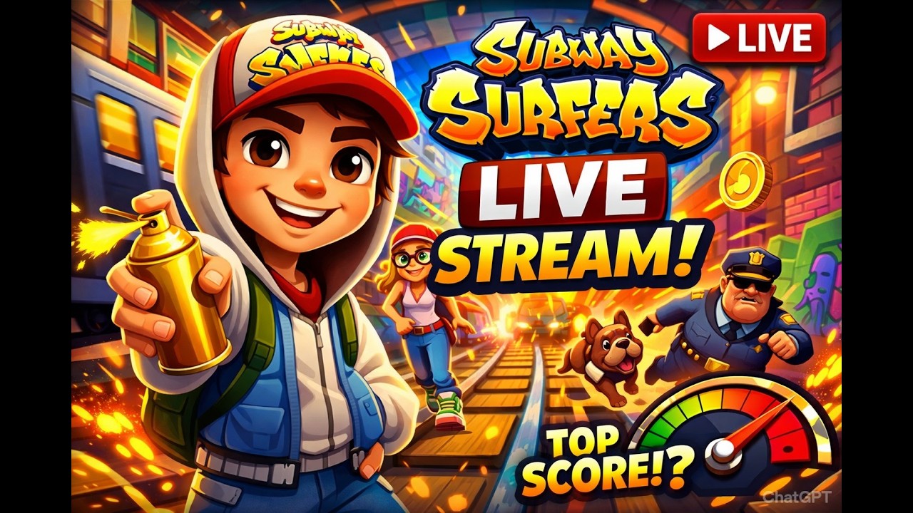 🚇SUBWAY SURFERS LIVE❣️WINTER XTREME🥶| #subwaysurfers #live #shorts #kids @subwaysurfers #shortsfeed