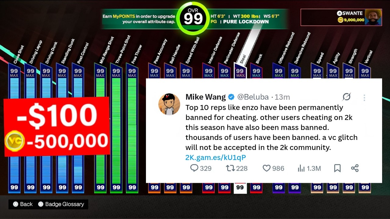 HOW NBA 2K26 is UNPLAYABLE 😔 CHEATERS PERMANENT MASS BANS!