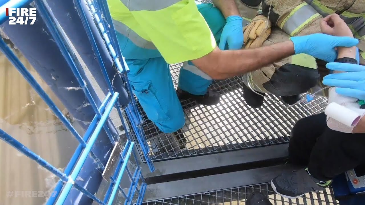 Застряла нога