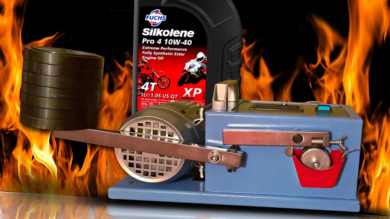 Fuchs Silkolene Pro 4 10W40 XP Engine Oil Test 100°C Piotr Tester