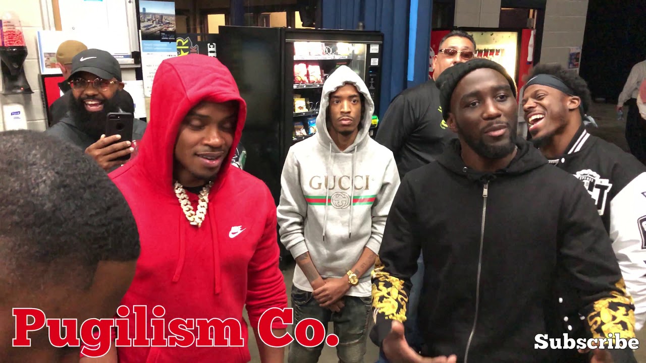 Errol Spence Jr. Tells Terence Crawford He Is The Dog @ 147lbs More Confrontation | Pugilism Company