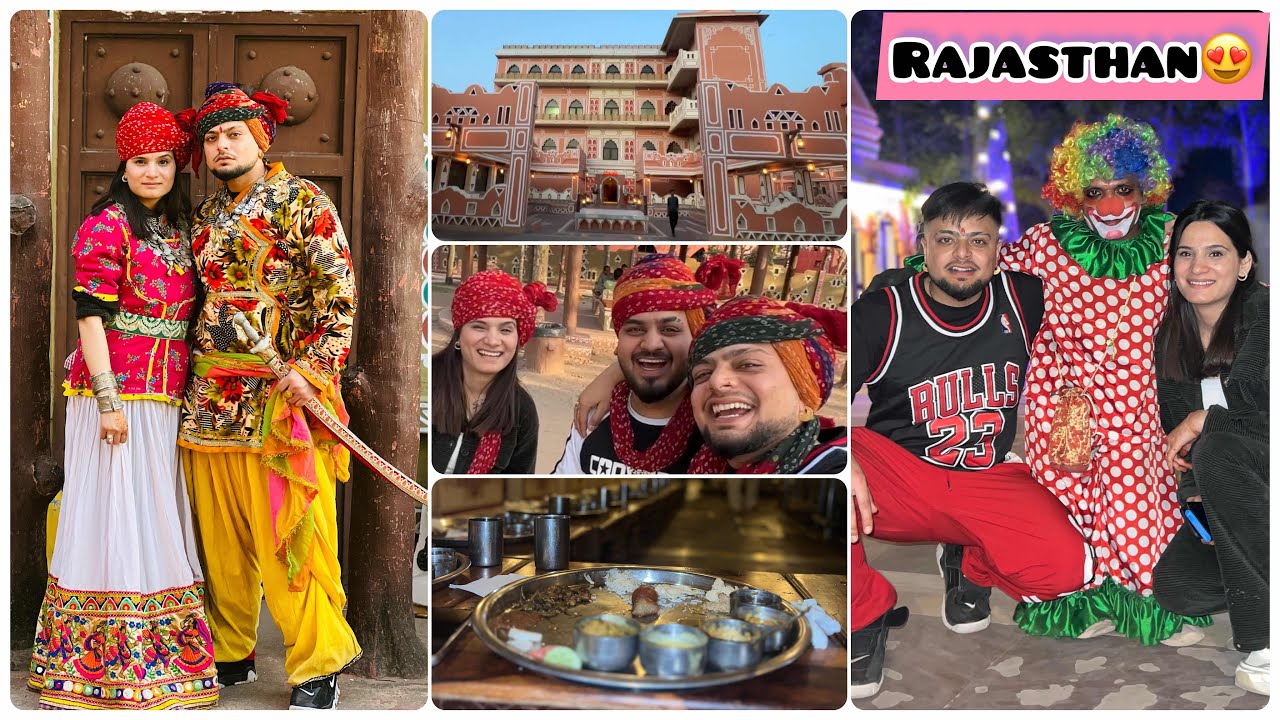 WELCOME TO RAJASTHAN 😍🥰 (CHOKHI DHANI)😳🤫FULL MASTI || ANKUSH THAKUR || (VLOG-32)