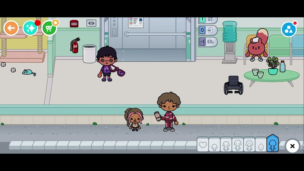 Finding secrets in toca hospital yay (almost gone wrong bcz)see in vid