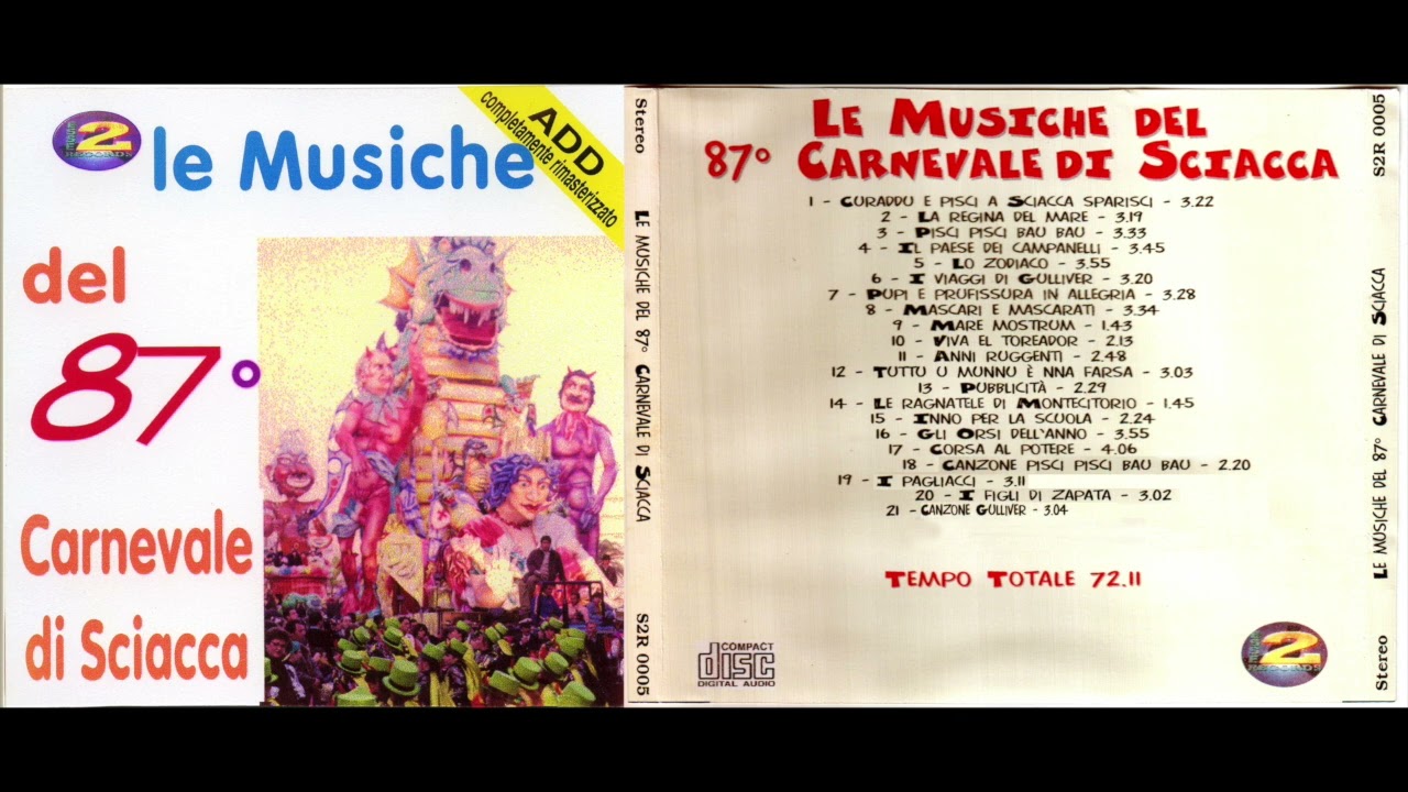 Le Musiche del Carnevale di Sciacca 1987