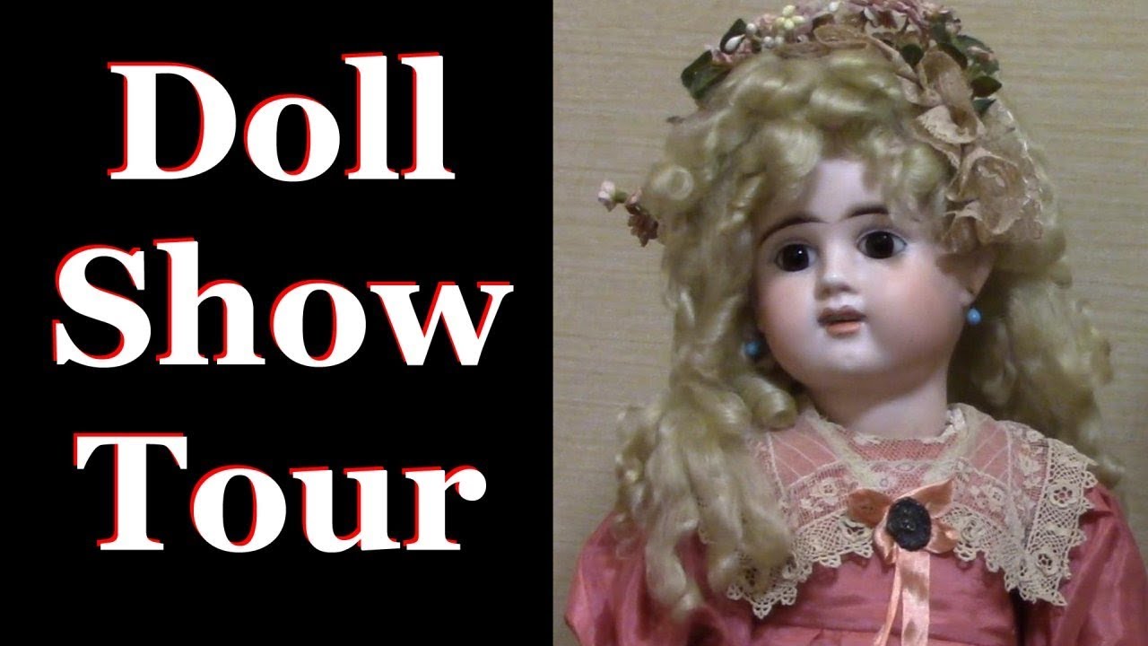 Doll Show Tour - Jumeaux, Barbies, German Bisque Dolls, Rare Steiff and more!