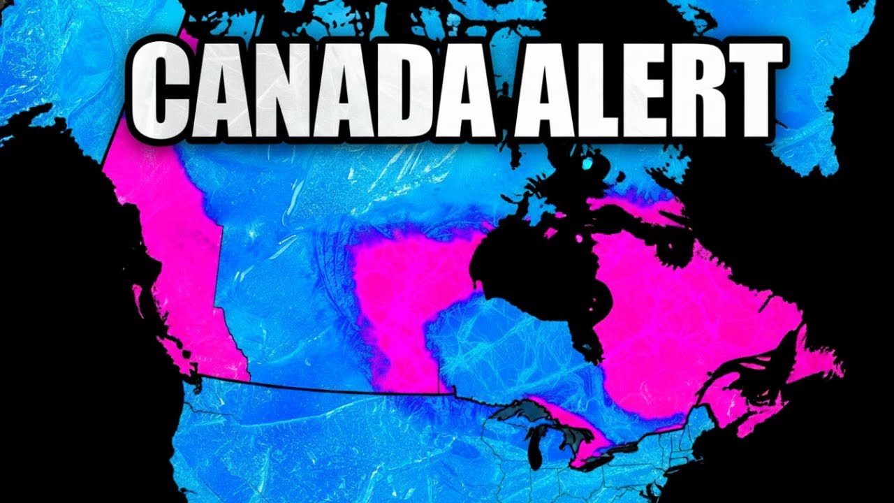 🚨 BREAKING: Polar Vortex Collapse Hits Canada | -50°C Wind Chill