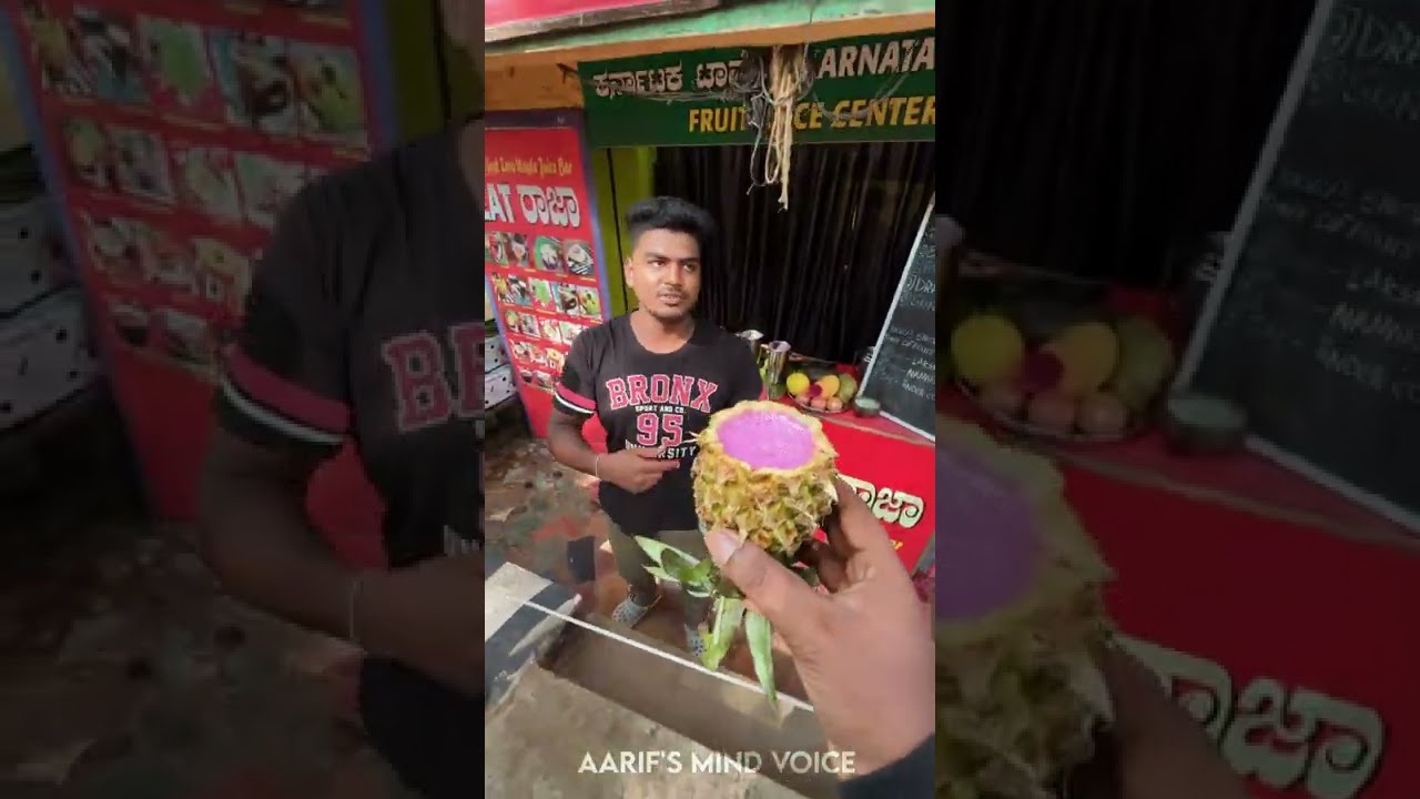💥🤯Bangalore-ல இப்படிதான் ஜூஸ் குடிப்பாங்களா ..⁉️💢 #shorts