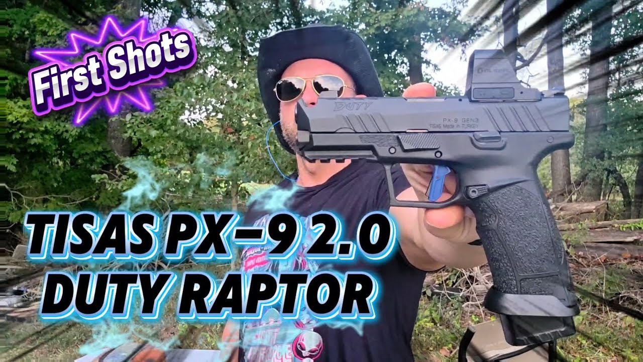 Massive Ported Barrel! PX-9 2.0 Duty Raptor First Range Test