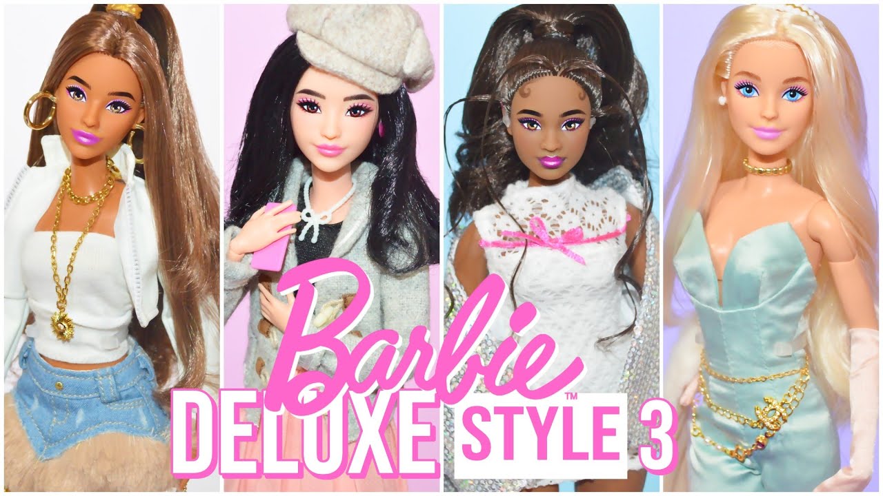 Barbie Deluxe Style Series 3 🎀 Review & Restyle!