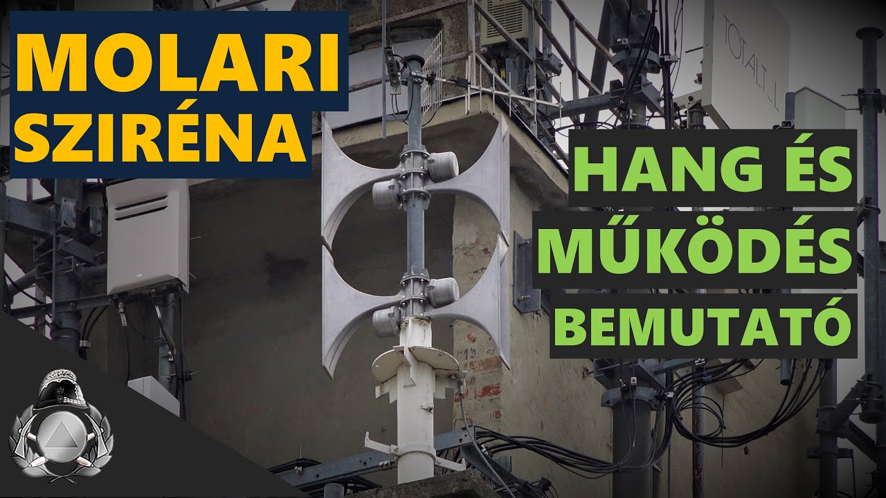 MOLARI sziréna | hang és működés bemutató