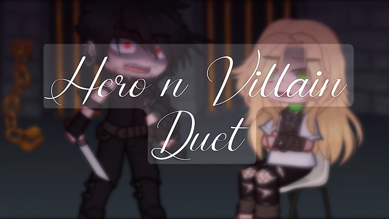 Hero n villain duet // Villain Aizawa AU pt 2 // bnha | mha // gacha club