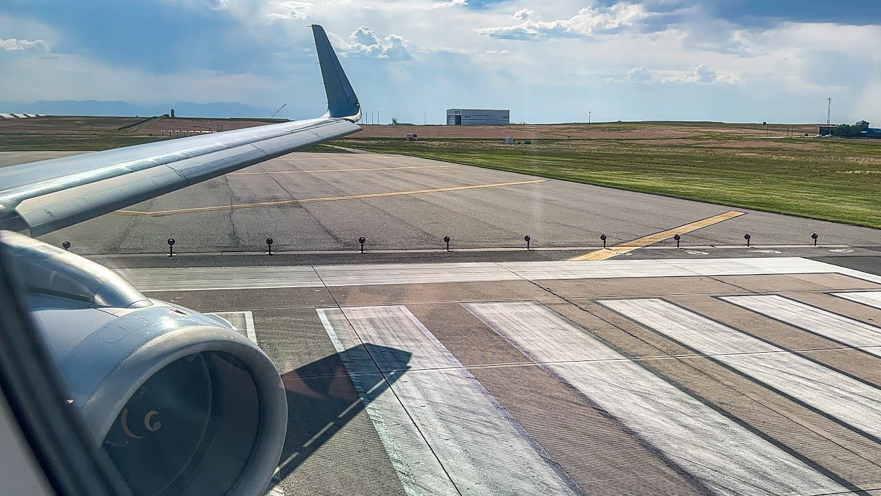 *TOGA MAX POWER* HEAVY TAKEOFF FROM HOT DENVER | American Airlines Airbus A321-231 ~ KDEN/DEN