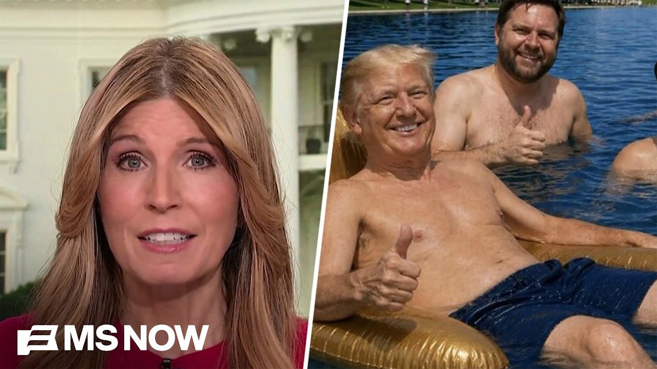 &lsquo;Weird even for HIM&rsquo;: Nicolle on Trump&rsquo;s BIZARRE string of posts, AI photo of himself with abs