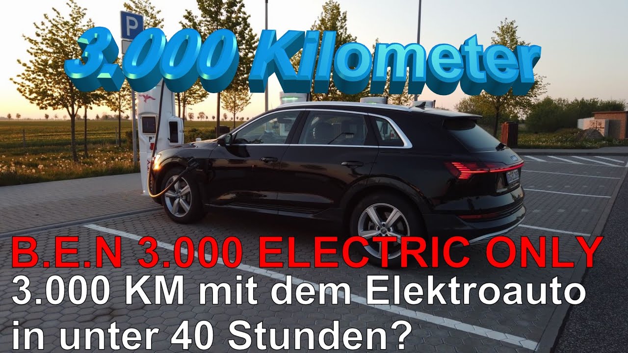 3.000 Kilometer mit dem Elektroauto in unter 40 Stunden #6! Ist das mit dem Audi e-tron 50 möglich?🧐