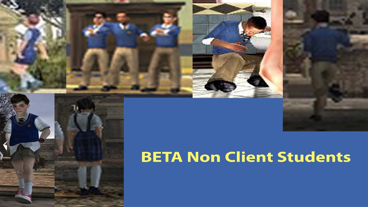 Bully Beta - Beta Non Clique Students Recreation Mod