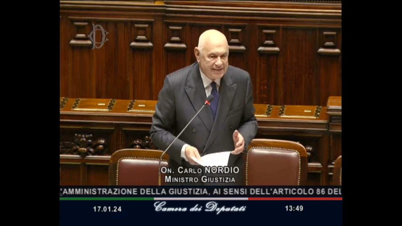 Camera - Relazione del ministro Nordio sull'amministrazione della giustizia -replica