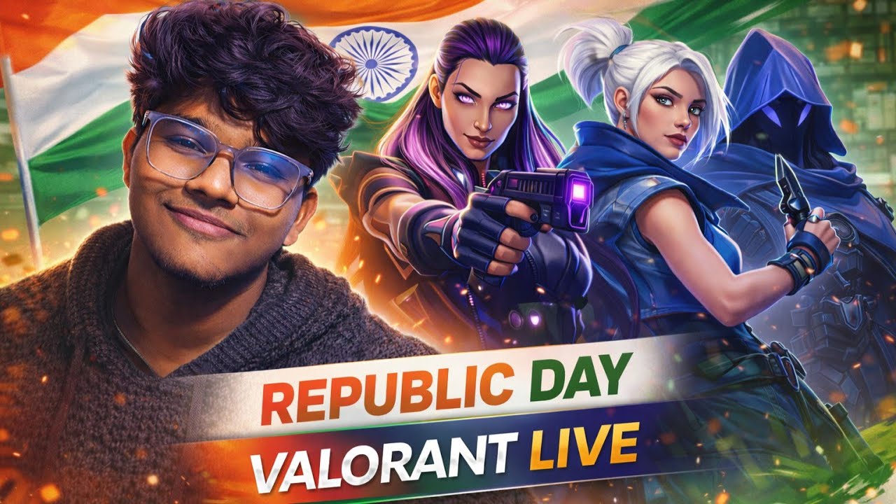 🔴Happy Republic Day | Valorant Live with Face Cam | Valorant live | #valorant