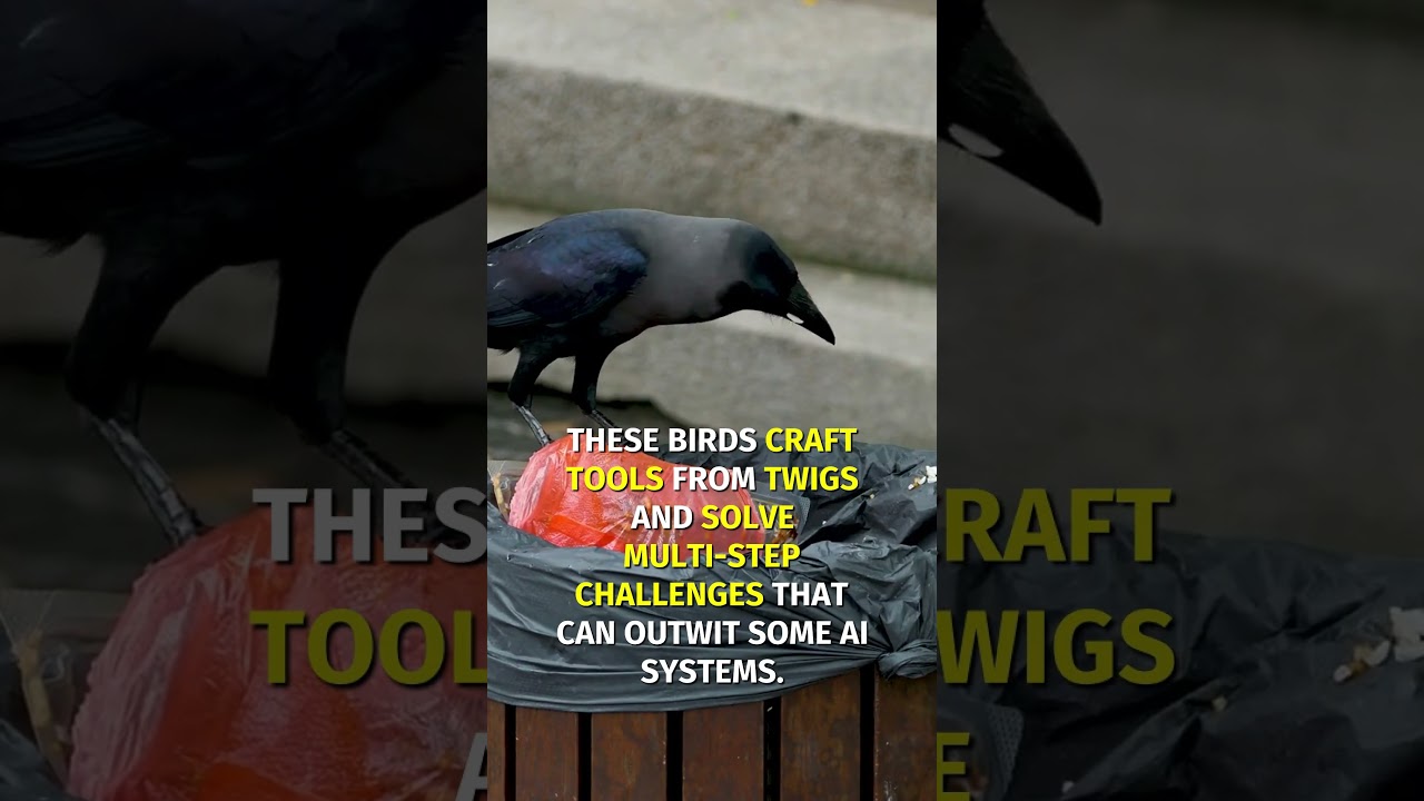 Who&rsquo;s smarter&mdash;AI or a bird #BirdVsAI #AIIntelligence #BirdCognition #MachineLearning #PigeonVsAI